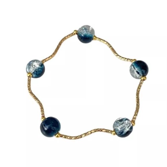 New Chinese Simple Glazed Beads Vintage Bracelet - Picture 4 of 4